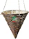 Kingfisher Dark Rattan Hanging Basket 1