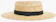 South Beach Straw Boater Hat With Black Ribbon and Size Adjuster 1