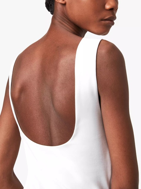 Layla Bodysuit, Chalk White 2