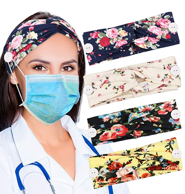 Boho Headbands With Buttons 2