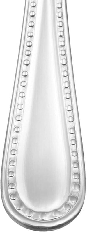 20-Piece Stainless Steel Flatware Set with Pearled Edge 3
