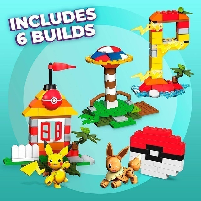 Construx Pokemon 450 Piece Building Box 2