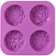 Cozihom Flower Silicone Soap Moulds 1