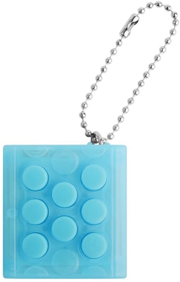 10. Toyvian Electronic Bubble Wrap Pop Keychain 1