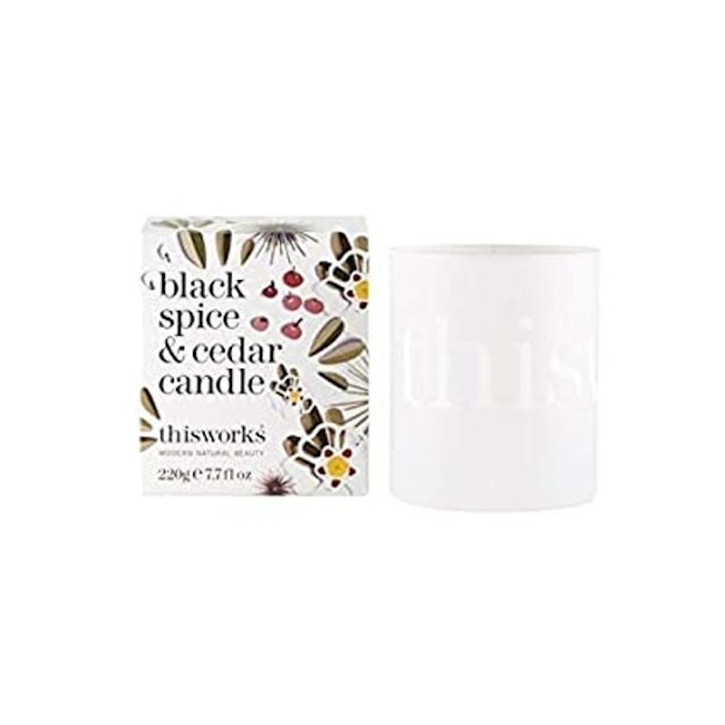 Limited Edition Black Spice & Cedar Scented Candle 1