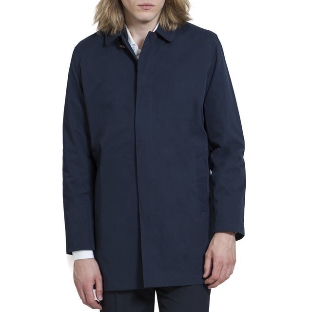 Single-Breasted Trench Coat  1