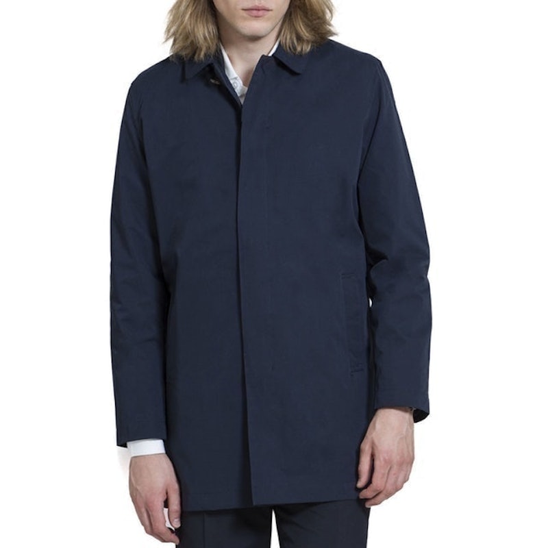Single-Breasted Trench Coat 1