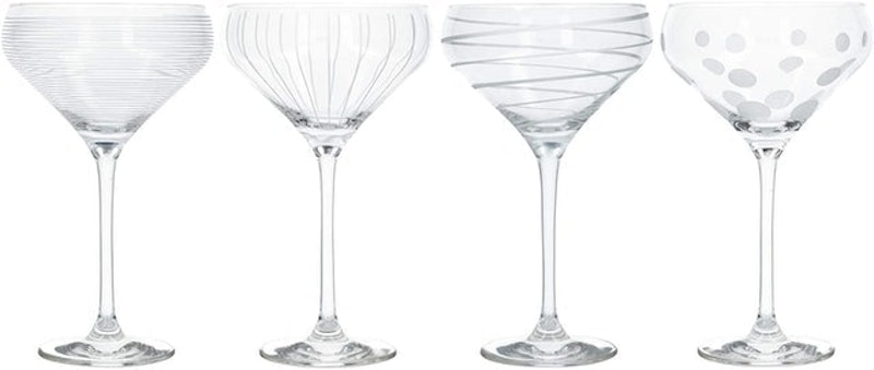 'Cheers' Champagne Saucers 1