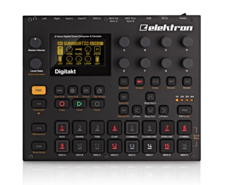 Digitakt Drum Computer and Sampler 1
