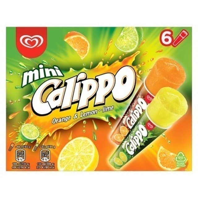 Mini Calippo Orange & Lemon-Lime  1