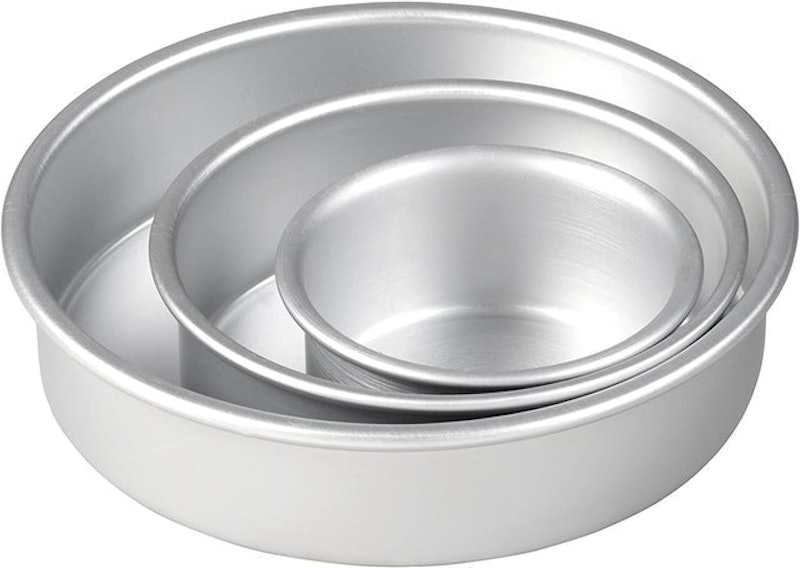 Round Cake Baking Tins Set 1
