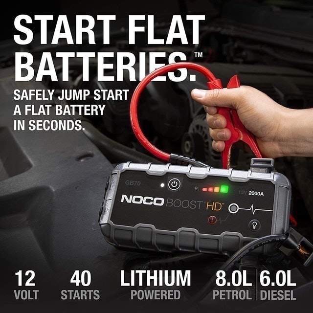 Boost HD UltraSafe Portable Lithium Jump Starter 2
