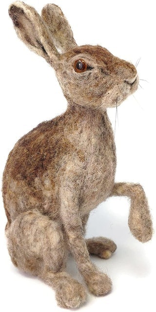 Wild Scottish Hare Needle Felting Kit 1