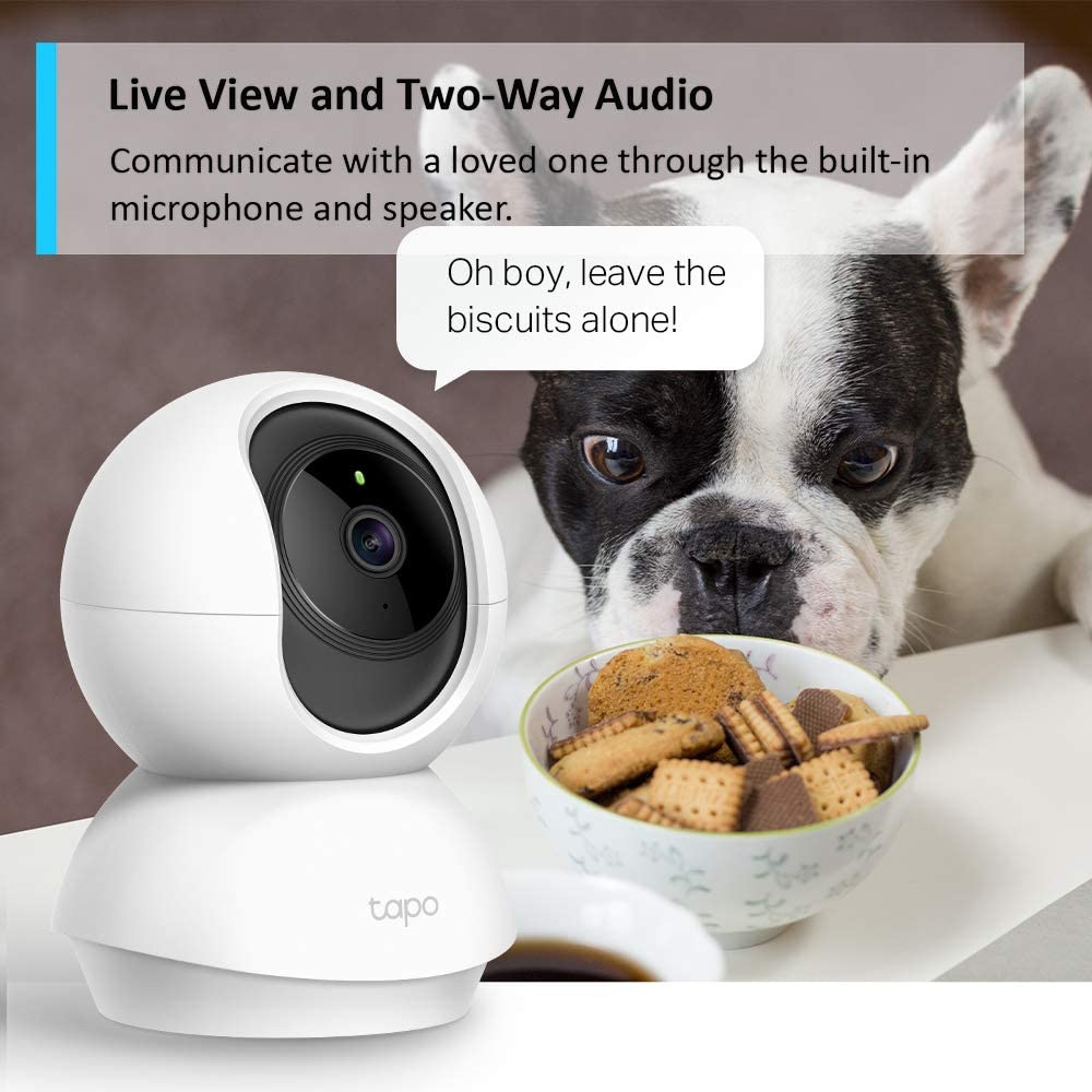Tapo Pan Tilt Home Smart Security Camera 4