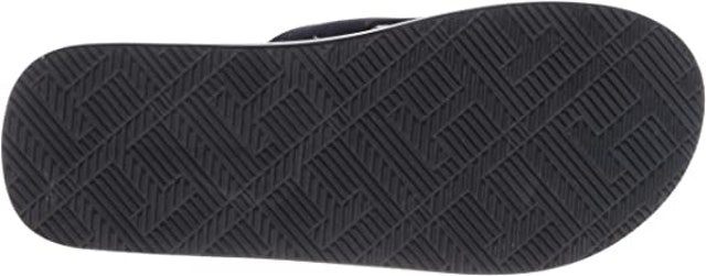 8. Tommy Hilfiger Corporate Stripe Flip Flops, Midnight Blue 2