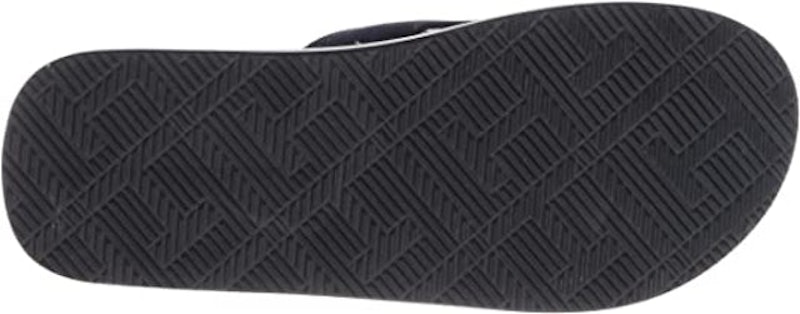 8. Tommy Hilfiger Corporate Stripe Flip Flops, Midnight Blue 2