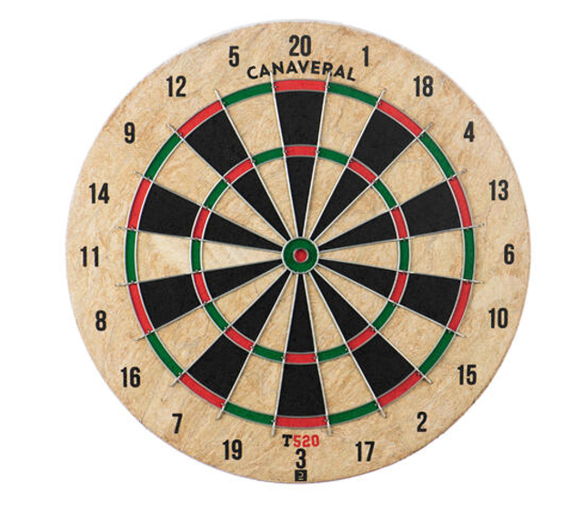 STEEL TIP DARTBOARD T 520 1