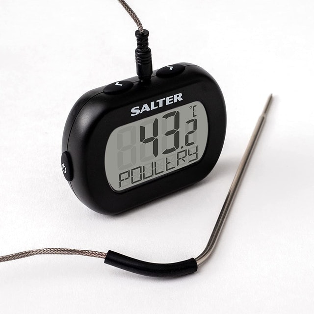 Leave-in Stainless Steel Digital Kitchen Thermometer 6