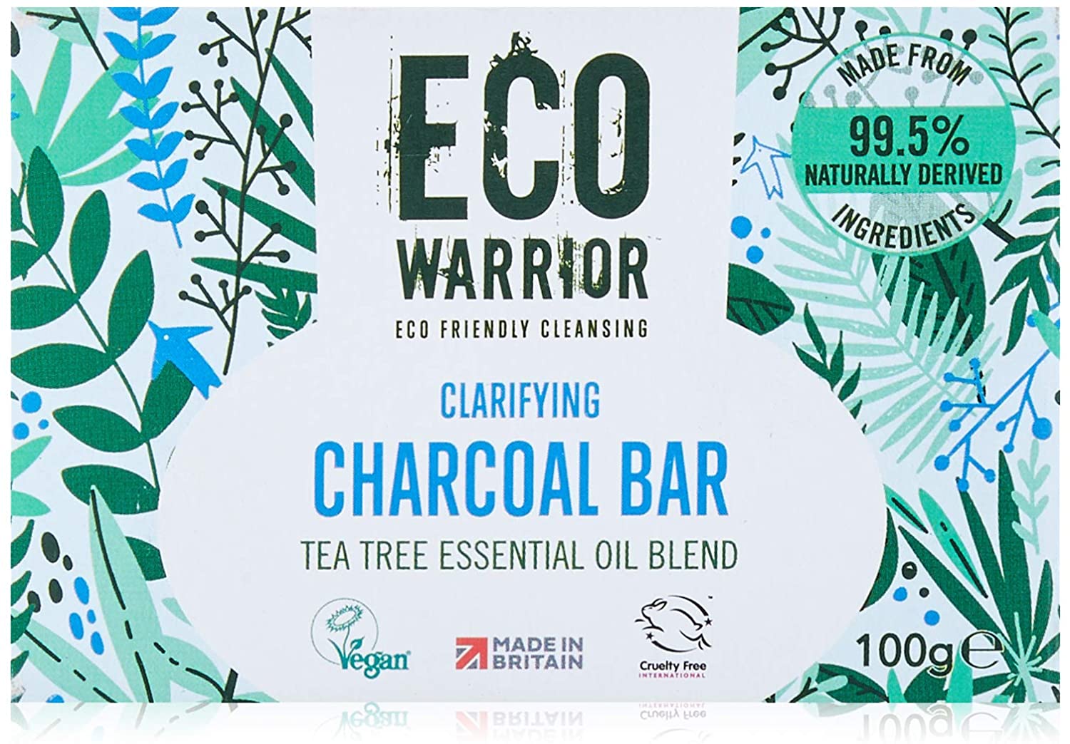 Tea Tree & Charcoal Solid Bar 1