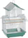 Prevue Hendryx Shanghai Parakeet Cage 1