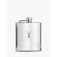 4. Finest Hand Made Victorian Shape Pewter Hip Flask