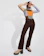 ASOS Design Low Rise Rigid Flared Jeans 1