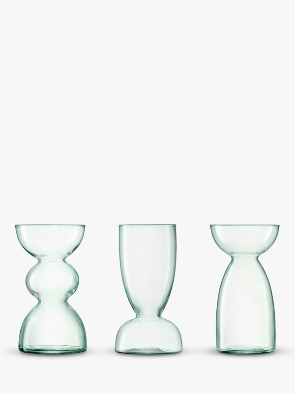 Canopy Trio of Recycled Glass Vases 2