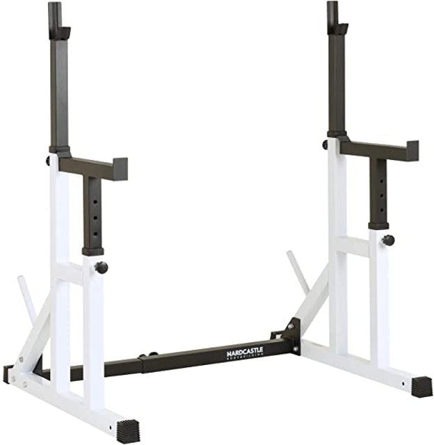 Adjustable Squat Rack with Spotters 2