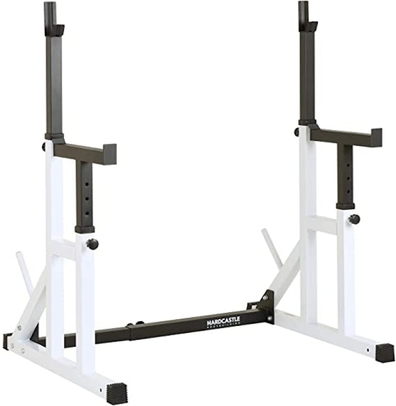 Adjustable Squat Rack with Spotters 2