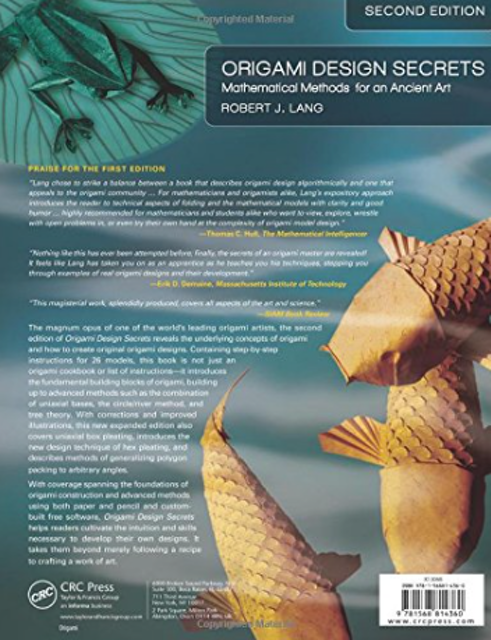 Origami Design Secrets: Mathematical Methods for an Ancient Art 2