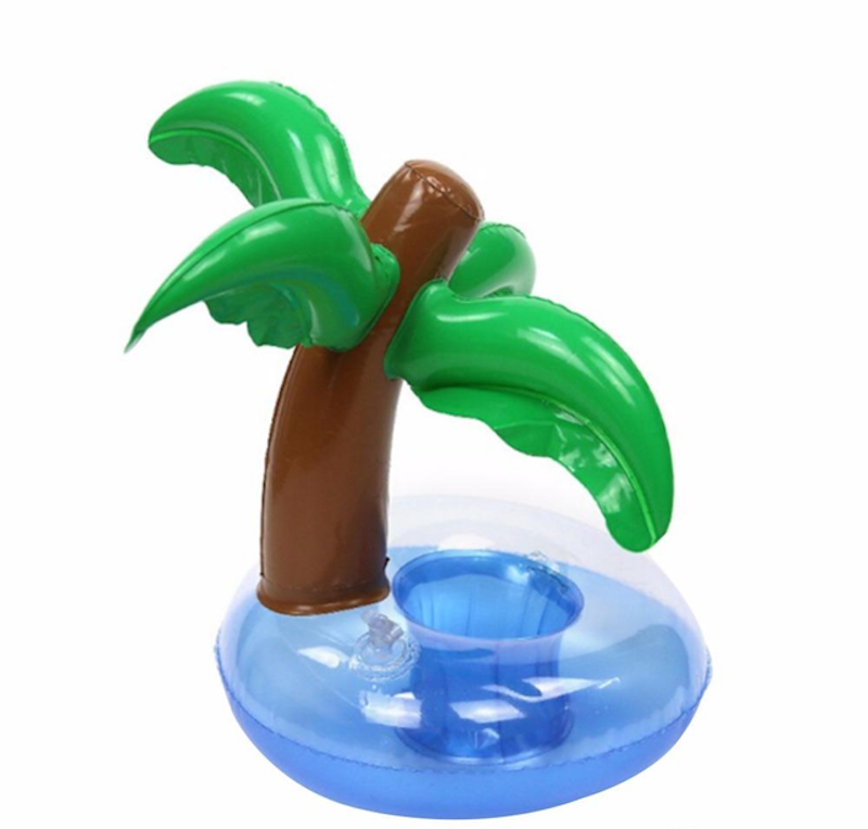 Inflatable Palm Tree Drink Holder 2