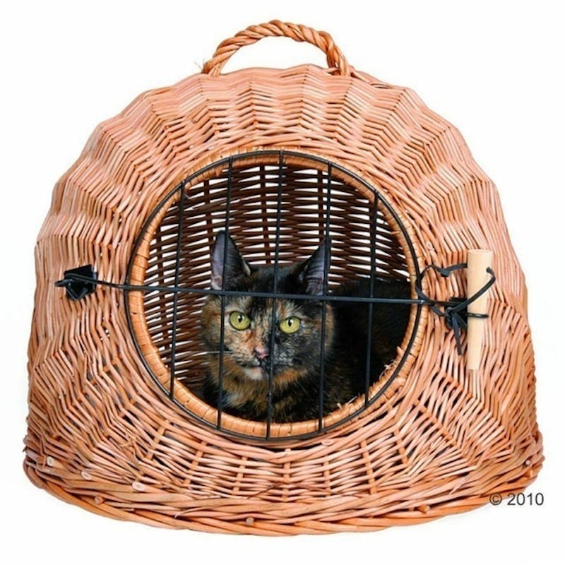 Wicker Cat Basket 1