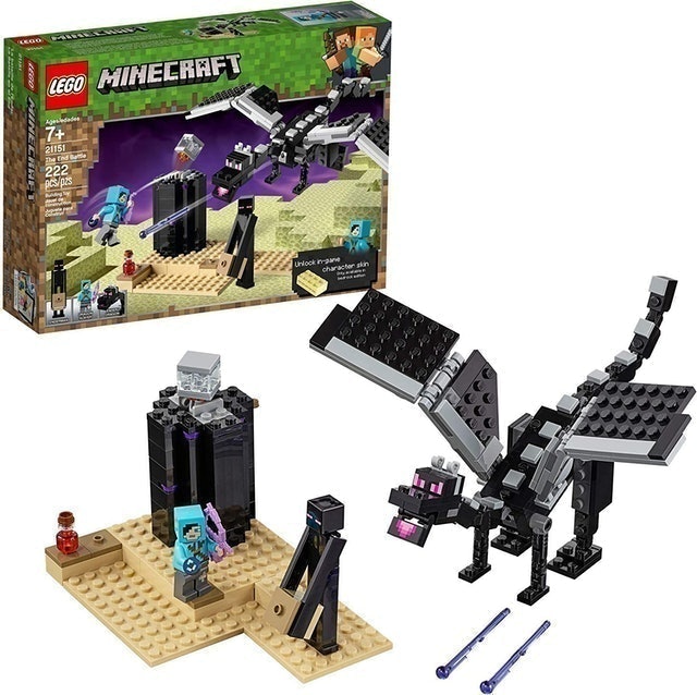 Minecraft The End Battle Ender Dragon Building Kit 1