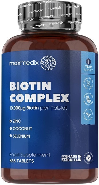 Biotin Hair Growth Supplement with Coconut Oil, Zinc & Selenium 1