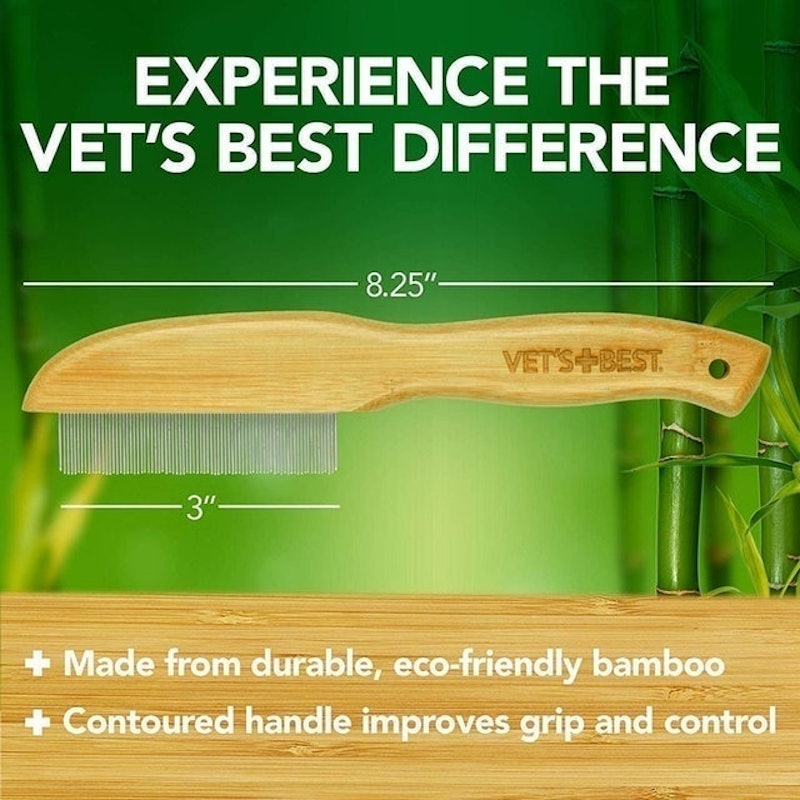 Bamboo Flea Comb 3