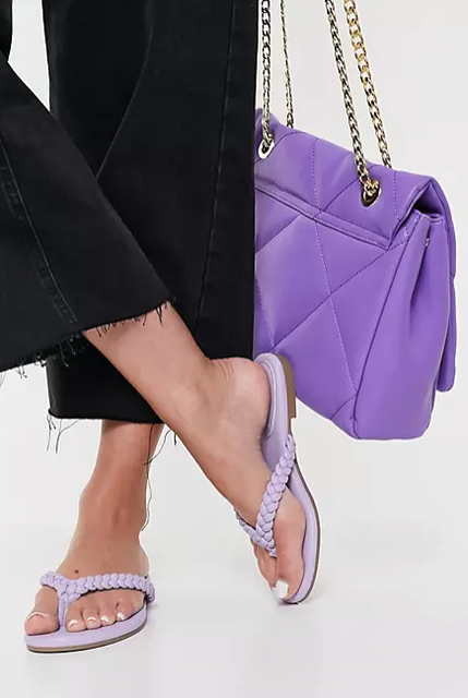 Nibble Plaited Flip Flops 2