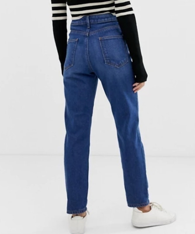 Petite Recycled Farleigh Mom Jeans 1