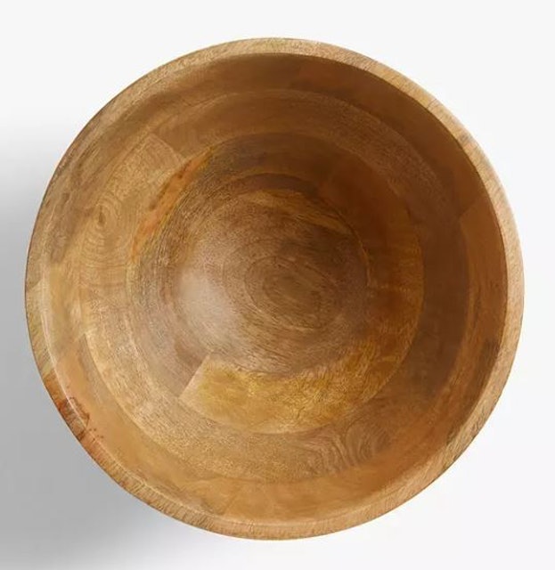 Mango Wood Salad Bowl 2