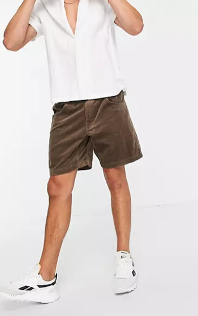 Chilli Ray Cord Shorts 1