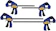 Irwin Quick-Grip Clamp Set 1