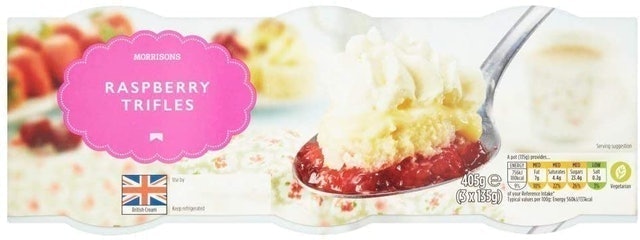 Pair of Raspberry Trifles 1