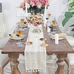 Macrame Table Runner