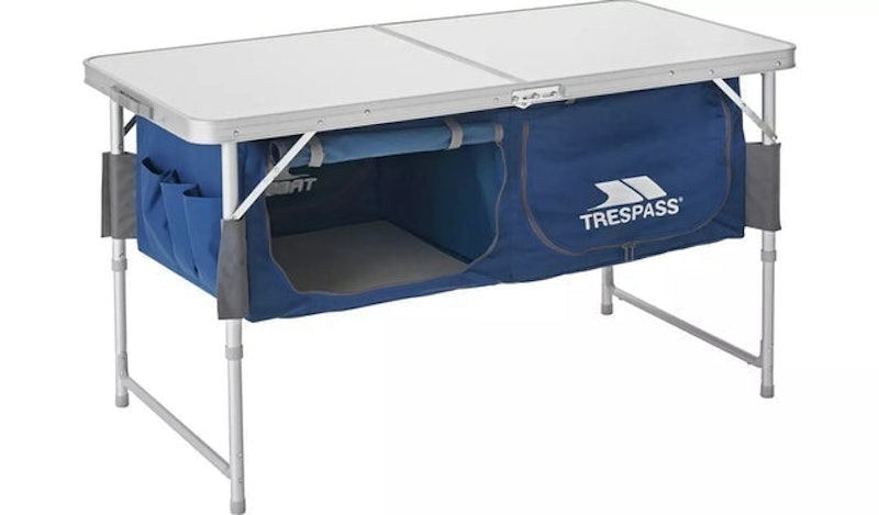 Camping Table with Storage 1