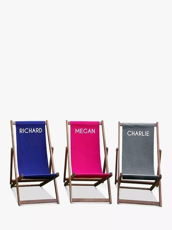 Personalised Deck Chair 1