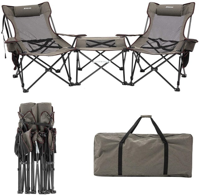 Camping Chairs With Detachable Table 2