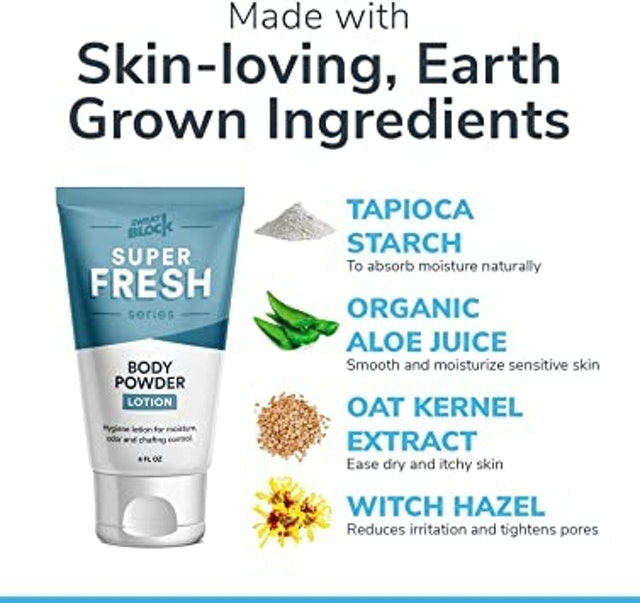 Super Fresh Body Powder Lotion 2