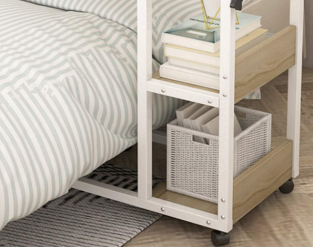 Overbed Table With Wheels 2