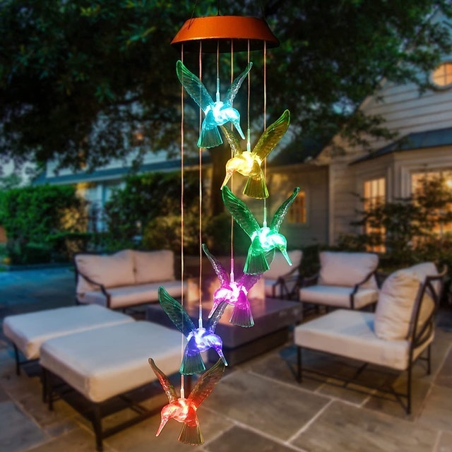 LED Solar Wind Chime 1
