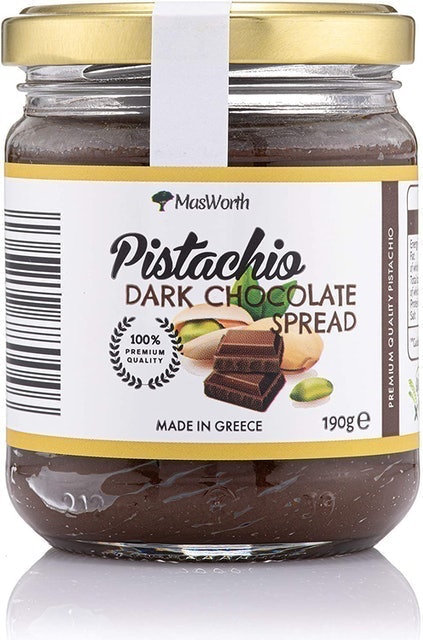 Dark Chocolate Pistachio Spread 1