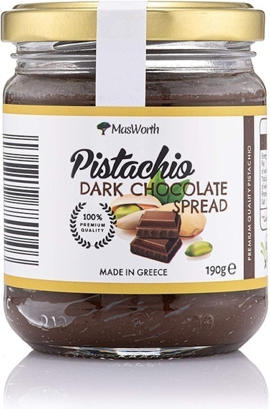 Dark Chocolate Pistachio Spread 1